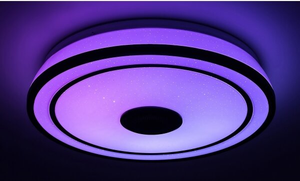 Rabalux 71030 - LED RGB Stmievateľné stropné svietidlo NIKOLAUS LED/24W/230V