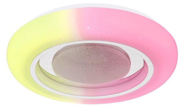 Globo 41369-18 - LED RGBW Stmievateľné stropné svietidlo BURRO LED/18W/230V + DO