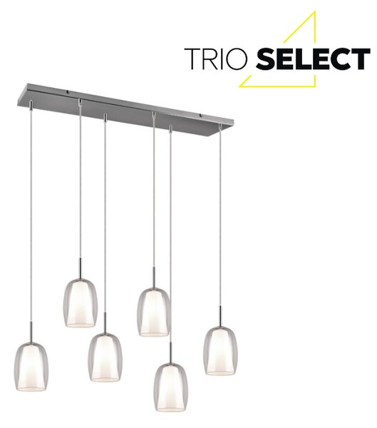 Trio SELECT T317500606 závesné stropné svietidlo BARRET E14