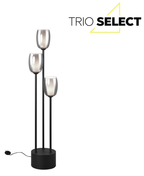 Trio SELECT T417500354 stojacia lampa BARRET E14