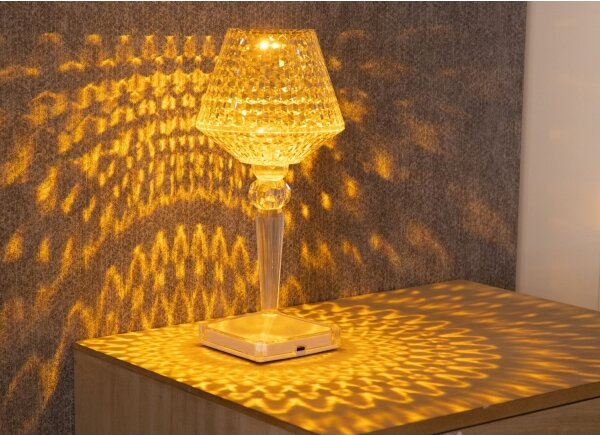 Globo 28070 - LED Stmievateľná stolná lampa GIXI LED/1W/5V 2700/4000/6500K