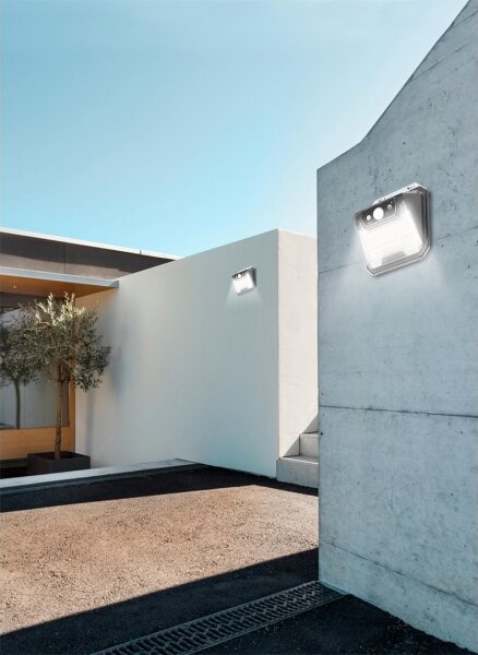 Immax 08485L - LED Solárne nástenné svietidlo so senzorom LED/3W/5,5V IP65
