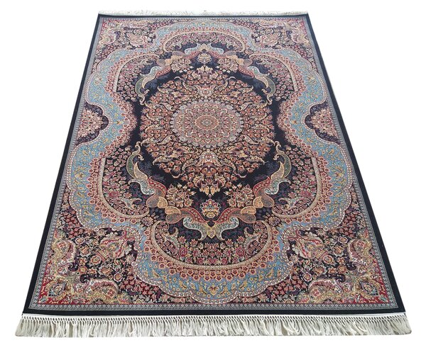 DY Prémiový koberec s exkluzívnym vzorom Pers 01 - modrá Rozmer: 150x230 cm