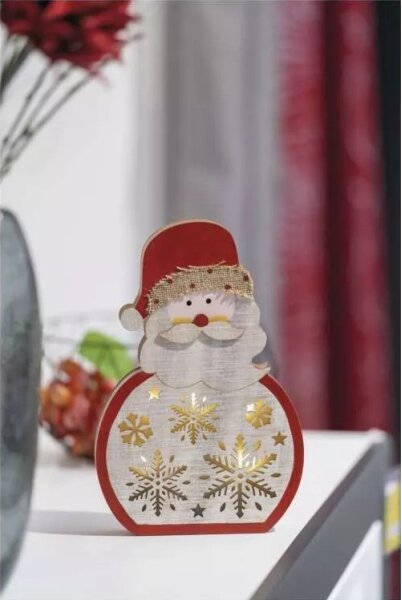 LED Vianočná dekorácia LED/2xAAA Santa