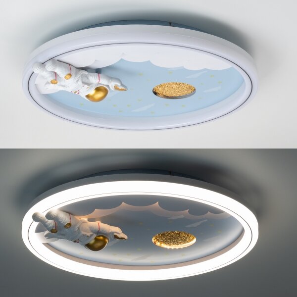BRILAGI - LED stmievateľné detské stropné svietidlo LED/42W/230V 3000/5700K astronaut