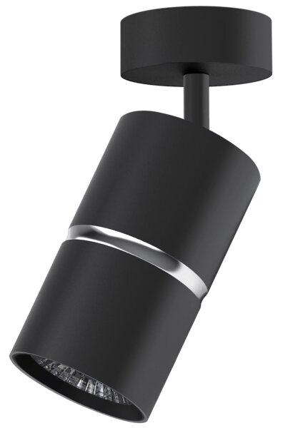 Bodové svietidlo BAMBOO 1xGU10/10W/230V čierna