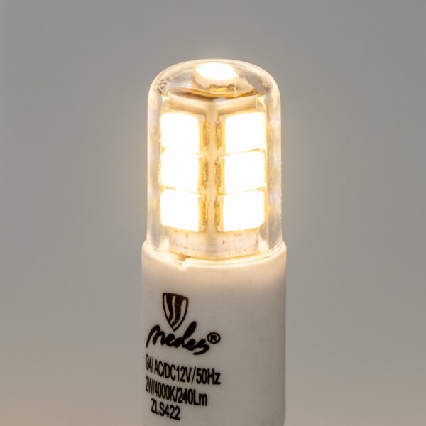 LED Žiarovka G4/2W/12V 4000K