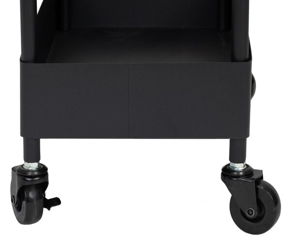 SERVÍROVACÍ VOZÍK, čierna, 40/64/22 cm PBJ - Barový nábytok, Online Only
