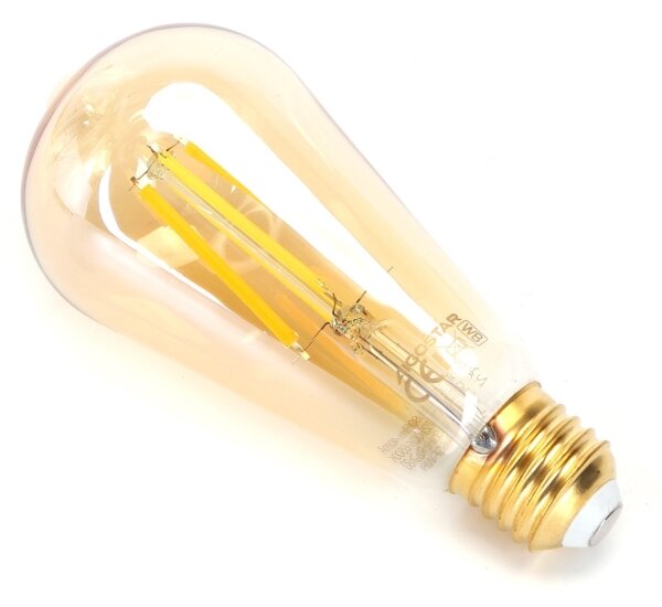 LED Stmievateľná žiarovka FILAMENT ST64 E27/6W/230V 2700-6500K Wi-Fi - Aigostar