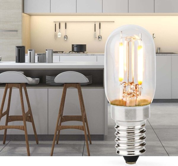 Nedis LBCHE14T25 - LED Žiarovka do digestora T25 E14/2W/230V 2700K