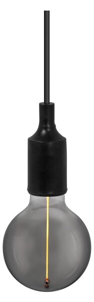 Ledvance - Luster na lanku PENDULUM BELL 1xE27/15W/230V čierna