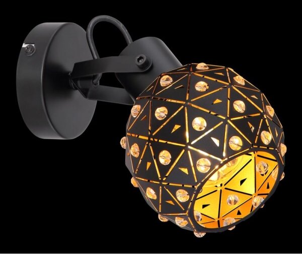 Globo 54029-1 - Nástenné bodové svietidlo JODIE 1xE27/40W/230V