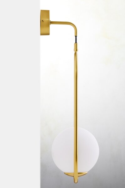Jupiter 2043 - Nástenná lampa IGON 1xE14/40W/230V zlatá