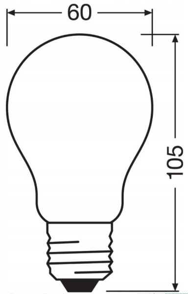 LED Stmievateľná žiarovka RETROFIT A60 E27/11W/230V 4000K - Osram