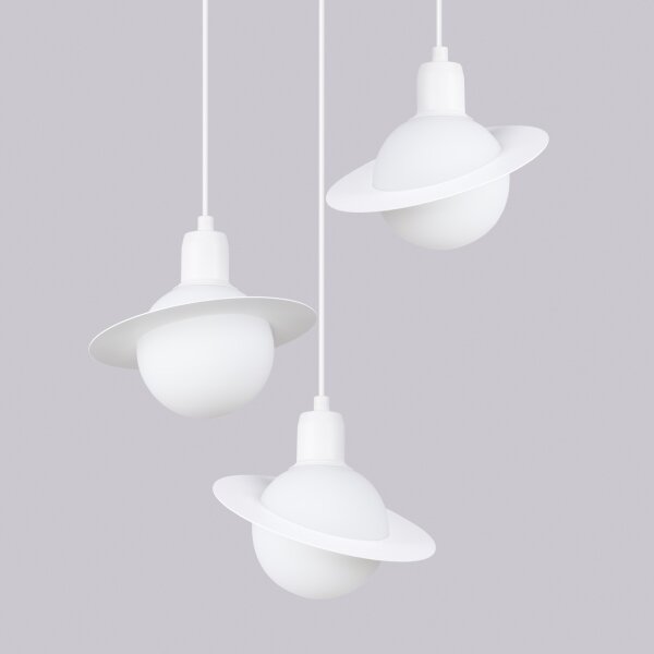 Sollux SL.1357 - Luster na lanku HYPERION 3xG9/8W/230V biela