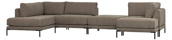 MUZZA Modulový otoman lupoco 50 cm taupe