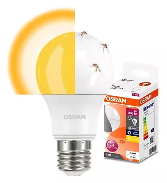 LED Žiarovka MOSQUITO A60 E27/8W/230V 2700K - Osram