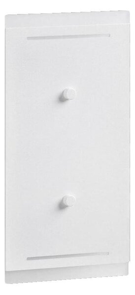 Telefunken 307706TF - LED Vonkajšie nástenné svietidlo 2xLED/3W/230V IP44 biela