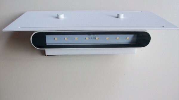 Telefunken 307806TF - LED Vonkajšie nástenné svietidlo 2xLED/3,5W/230V IP44 biela