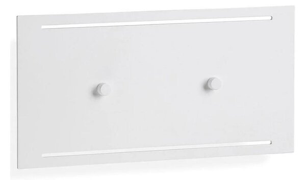Telefunken 307806TF - LED Vonkajšie nástenné svietidlo 2xLED/3,5W/230V IP44 biela