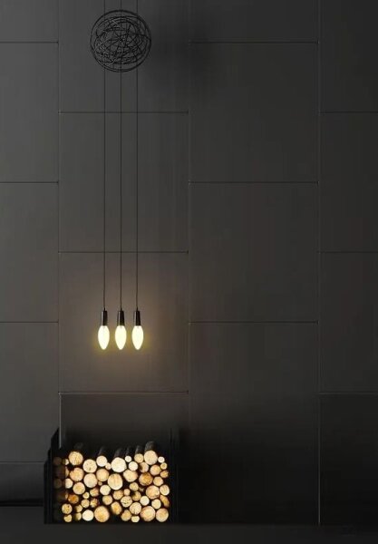 LED Žiarovka FILAMENT C35 E14/4,5W/230V 3000K