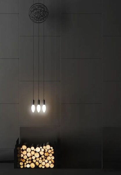 LED Žiarovka FILAMENT C35 E14/4,5W/230V 4000K
