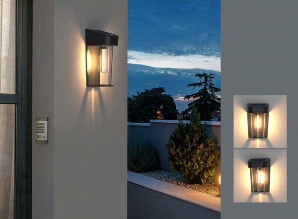 Immax 08498L - LED solárne nástenné svietidlo so senzorom LED/2V IP44