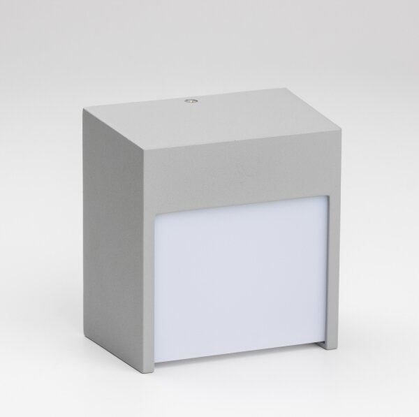 Brilagi - LED Vonkajšie nástenné svietidlo TERNI LED/12W/230V šedá IP44