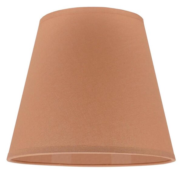 Duolla - Tienidlo k stolnej lampe SOFIA XS E14 pr. 18,5 cm hnedá