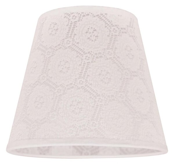 Duolla - Tienidlo k stolnej lampe SOFIA XS E14 pr. 18,5 cm biela