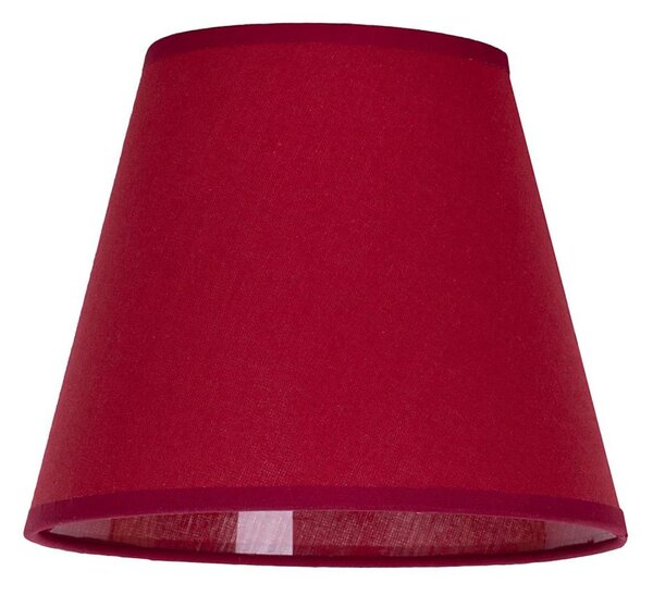 Duolla - Tienidlo k stolnej lampe SOFIA XS E14 pr. 18,5 cm červená