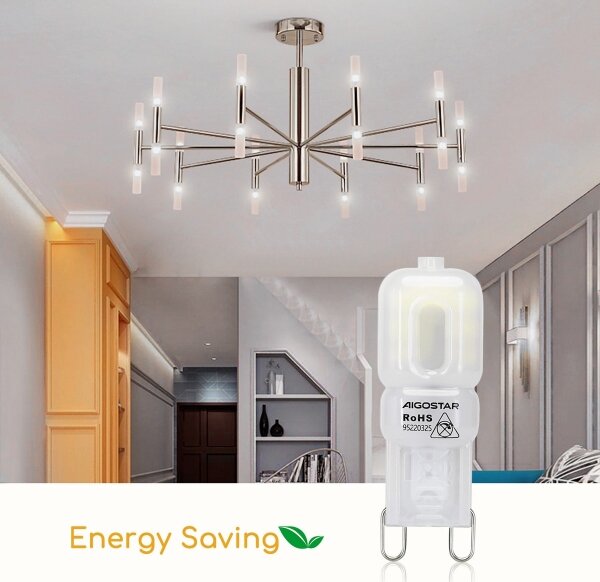 LED Žiarovka G9/2W/230V 6500K - Aigostar