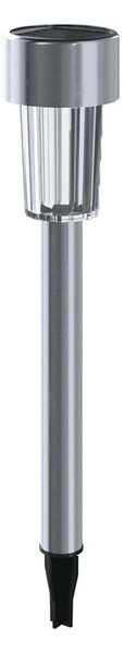 Aigostar - LED solárna lampa LED/0,006W/1,2V 29,5 cm chróm 6500K IP44