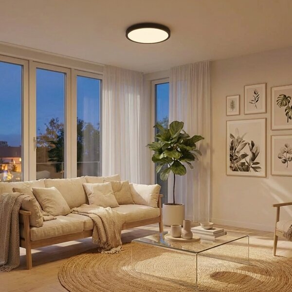 Brilagi - LED stropné svietidlo ESTELA LED/18W/230V čierna