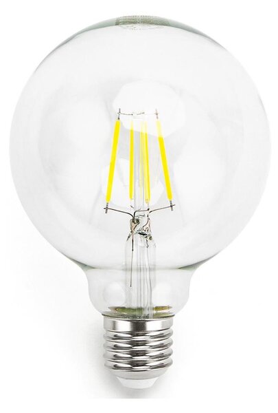 LED Žiarovka FILAMENT G95 E27/6W/230V 6500K - Aigostar
