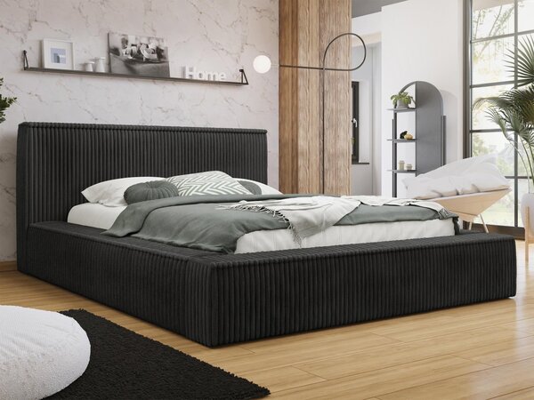 Mirjan24 Manželská posteľ s úložným priestorom Gritta S, Dostupné poťahy: Top Sztruks 88, Rozmer postele: 140x200 5903211339547