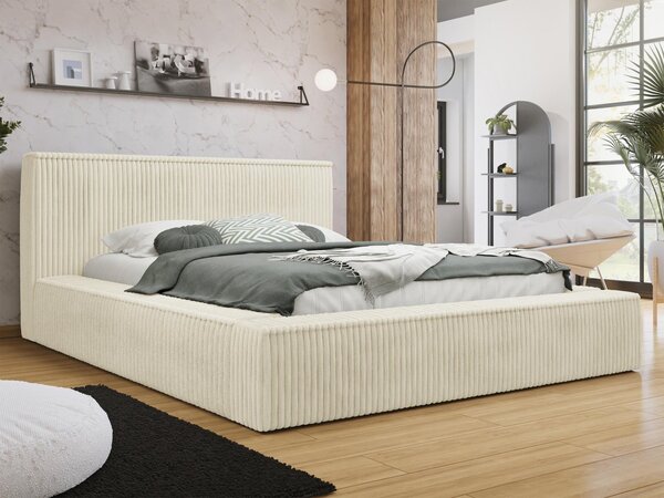 Mirjan24 Manželská posteľ s úložným priestorom Gritta S, Dostupné poťahy: Top Sztruks 88, Rozmer postele: 140x200 5903211339547