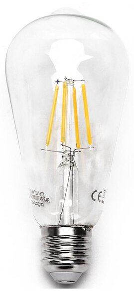 LED Žiarovka FILAMENT ST64 E27/4W/230V 2700K - Aigostar