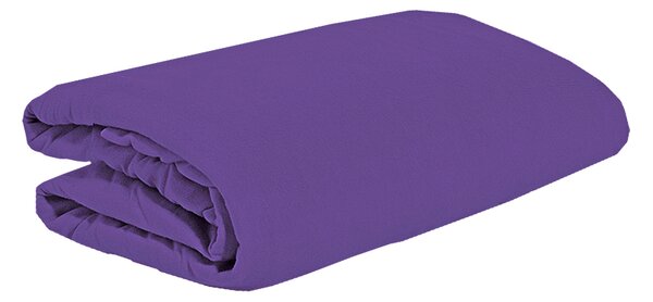 Jersey prestieradlo BASIC TMAVO FIALOVÉ 90x200 cm