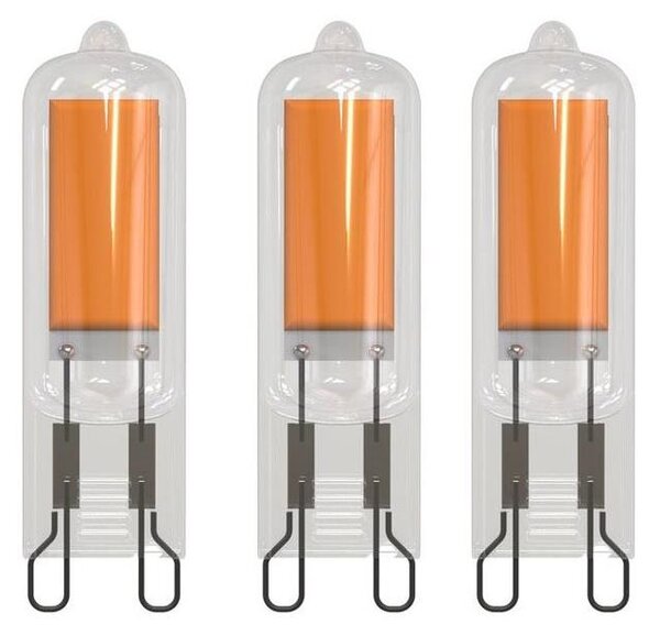 SADA 3x LED Žiarovka G9/2W/230V 3000K - Eglo 10614