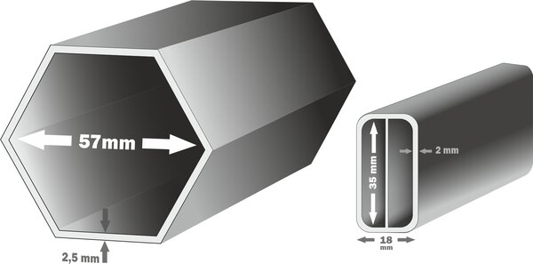 Nožnicový párty stan 3x3 m TENTino BIG HEXAGON Farba opláštenia: 1A - BIELA