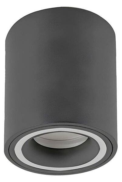 Rabalux 71161 - Bodové svietidlo KOBALD 1xGU10/25W/230V guľatý antracit