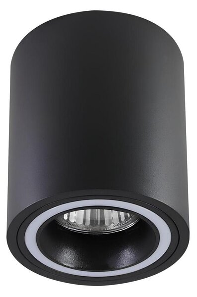 Rabalux 71160 - Bodové svietidlo KOBALD 1xGU10/25W/230V guľatý čierna