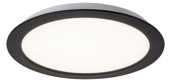 Rabalux 71243 - LED Podhľadové svietidlo SHAUN LED/18W/230V pr. 22 cm čierna