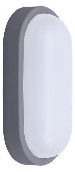 Solight WO744-G- LED Vonkajšie nást. svietidlo LED/13W/230V 4000K IP54 šedá oválny