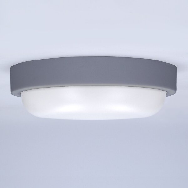 Solight WO745-G- LED Vonkajšie nást. svietidlo LED/13W/230V 4000K IP54 šedá guľatý