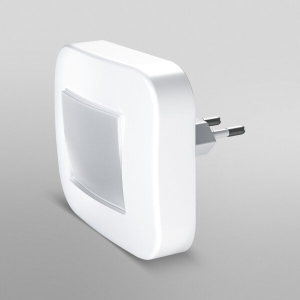 Osram - LED nočné svetlo s čidlom súmraku LUNETTA LED/0,2W/230V