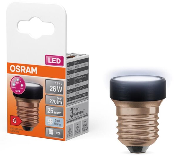 LED Stmievateľná žiarovka E27/3,5W/230V 4000K - Osram