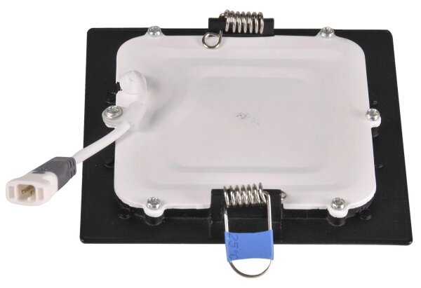 LED Podhľadové svietidlo RIGEL LED/4,8W/230V 4000K 11,8x11,8 cm čierna