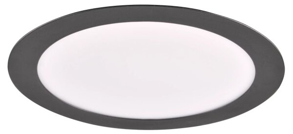LED Podhľadové svietidlo RIGEL LED/14W/230V 4000K pr. 22 cm čierna
